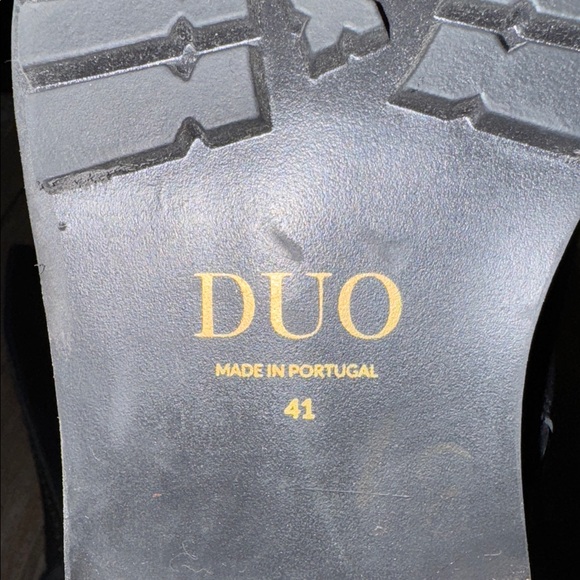 DuoBoots Marvel Knee High Boots Black Leather NWOT - Picture 9 of 14